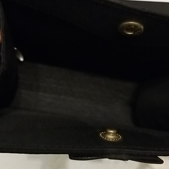 𝅺Vintage Black clutch - Picture 6 of 7